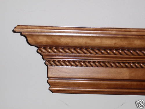 Custom Oak Fireplace Mantel (Mantle)-60" Wide-Free Finishing
