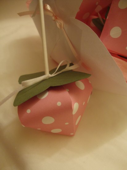 Very Berry Lollipop Favors