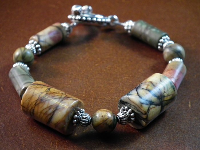 Picasso Jasper bracelet