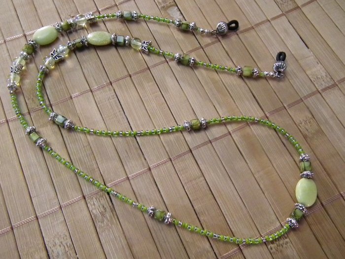 Lemon Jasper Eyeglass Chain