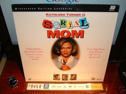 Laserdisc SERIAL MOM 1994 Kathleen Turner LTBX LD