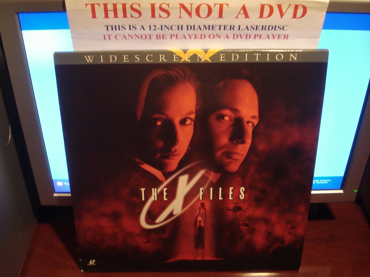 Laserdisc THE X FILES: THE MOVIE 1998 Gillian Anderson Lot#2 LTBX Sci-Fi LD