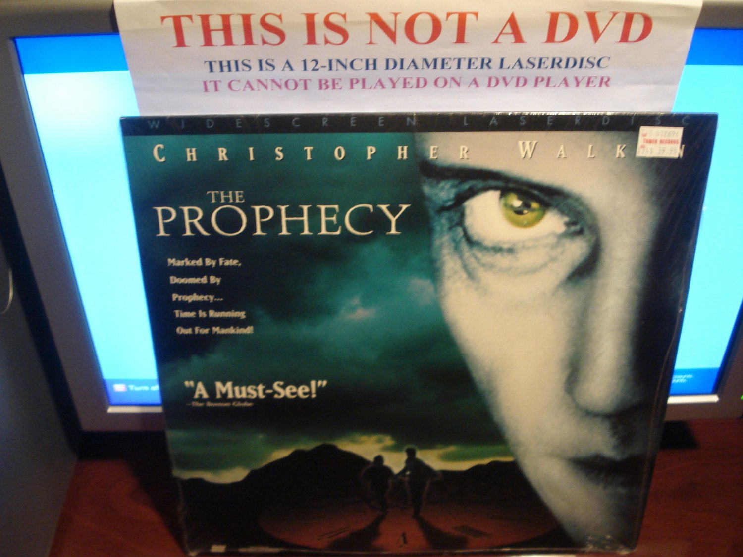 Laserdisc THE PROPHECY 1995 Christopher Walken Lot#3 LTBX Horror LD
