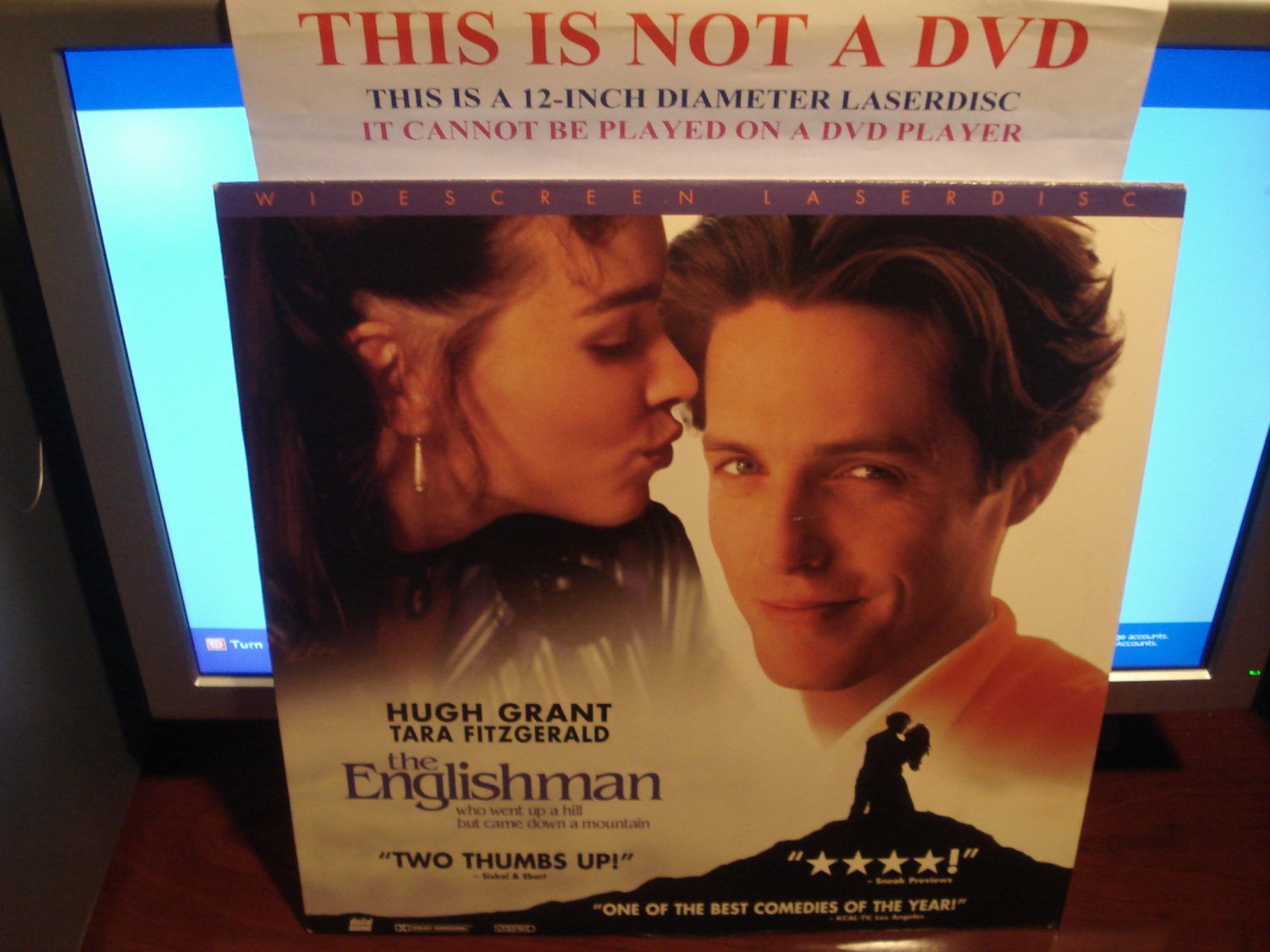 Laserdisc THE ENGLISHMAN 1995 Hugh Grant Lot#2 LTBX LD