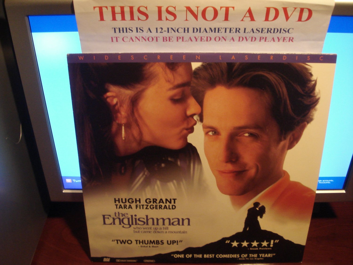 Laserdisc THE ENGLISHMAN 1995 Tara Fitzgerald Lot#1 LTBX LD