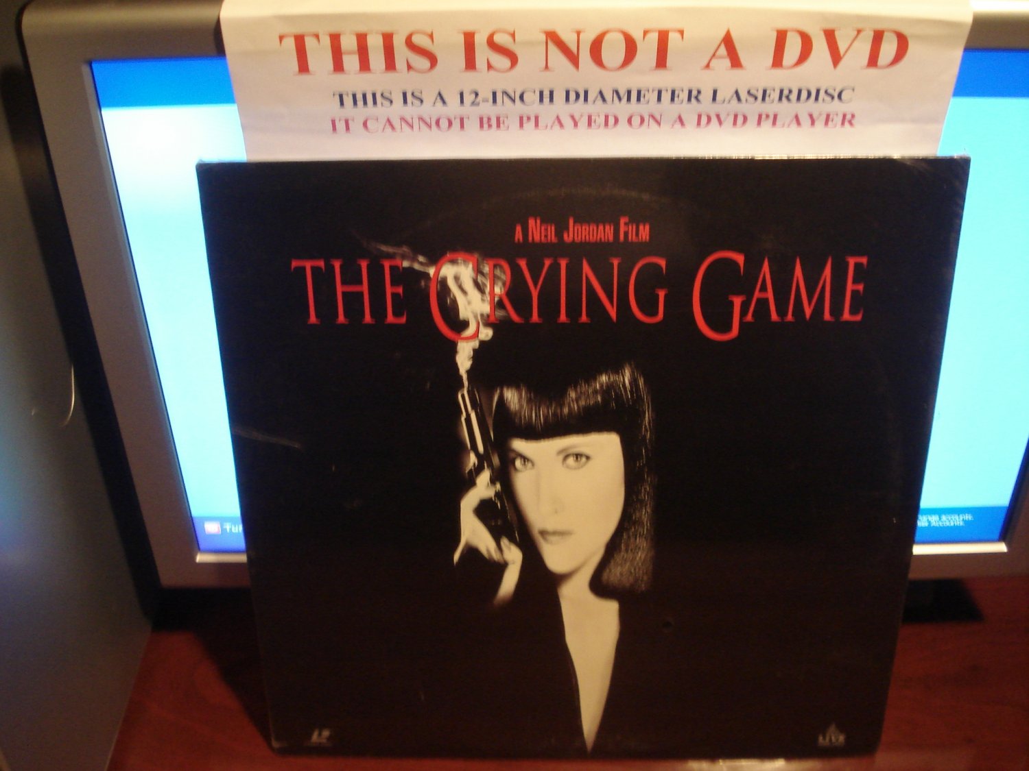 Laserdisc THE CRYING GAME 1992 Stephen Rea Lot#5 FS SEALED UNOPENED LD