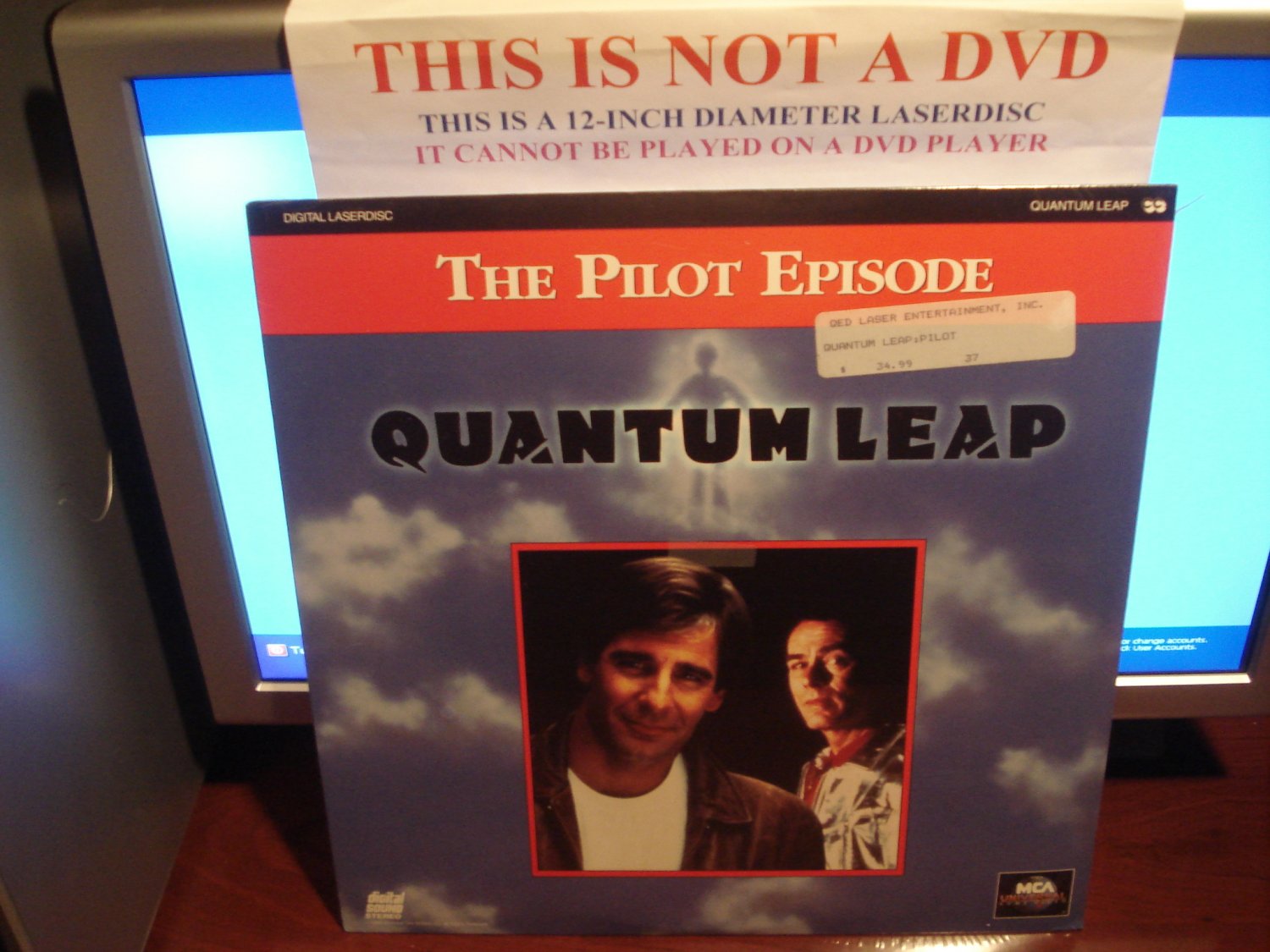 Laserdisc QUANTUM LEAP: THE PILOT EPISODE 1989 Scott Bakula Lot#2 FS SEALED UNOPENED Sci-Fi LD