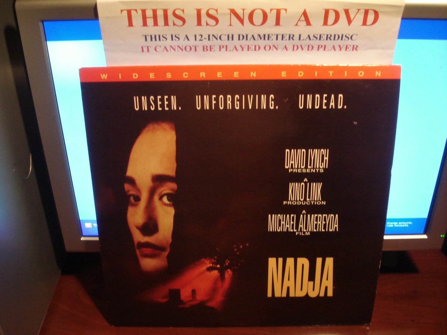 Laserdisc NADJA 1994 Suzy Amis LTBX Vampiristic Horror Vampire LD
