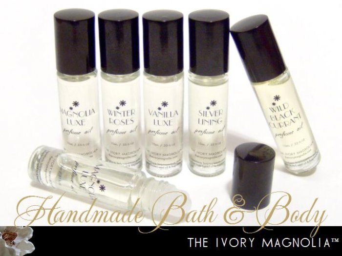 Super-Fragrant Perfume Oil Roll On -- VEGAN -- YOU PICK the scent