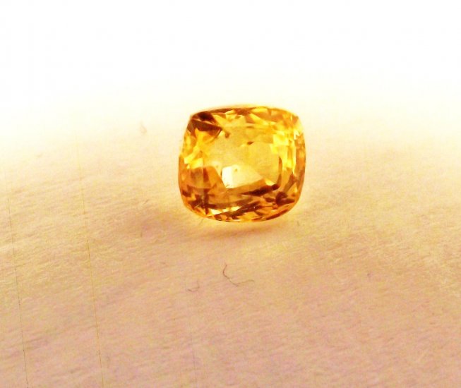 Yellow Sapphire 1.58 Ct Natural