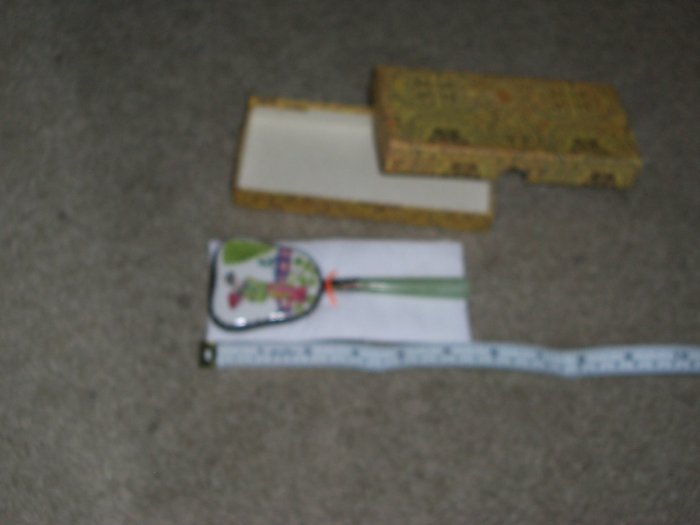 CHINESE JADE HAND MIRROR ~ CONCUBINE GEISHA ~ (BNIB)