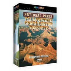 National Parks Yellowstone Grand Canyon Yosemite NEW DVD BOX SET