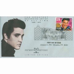Elvis Presley Limited Edition Mounted Stamp