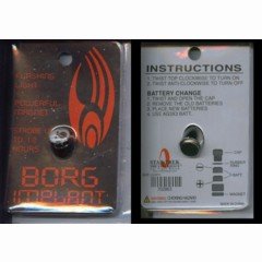 Star Trek Borg Implant NEW AND SEALED