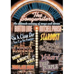 Broadway & Hollywood Legends - The Songwriters - Burton Lane and Mitchell Parish - NEW DVD
