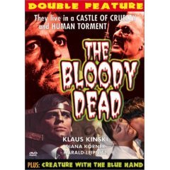 The Bloody Dead - Creature with the Blue Hand - NEW DVD FACTORY SEALED