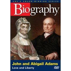 Biography John and Abigail Adams - NEW DVD FACTORY SEALED