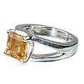 MTristaN Signature Ring Citrine