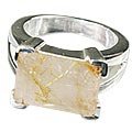 MTristaN Opulence Ring Golden Rutile