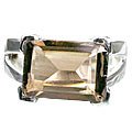 MTristaN Opulence Ring Smoky Quartz