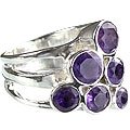 MTristaN Cocktail Ring Amethyst