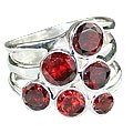 MTristaN Cocktail Ring Garnet
