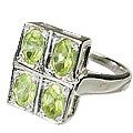 MTristaN Bridesmaid Ring Peridot