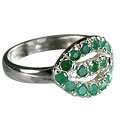 MTristaN Equator Ring Emerald