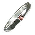MTristaN Mens Stack Ring Garnet