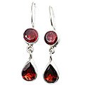 MTristaN Drop Earrings Garnet