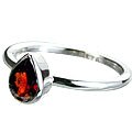MTristaN Drop Ring Garnet