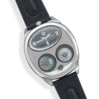 Men's Fashion Watch with Leather Band