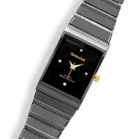 Men's Charcoal Tone Fashion Watch