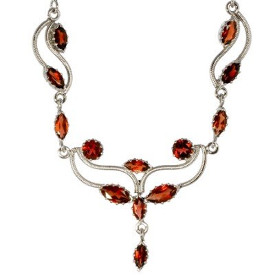 M. Tristan Garnet Signature Necklace