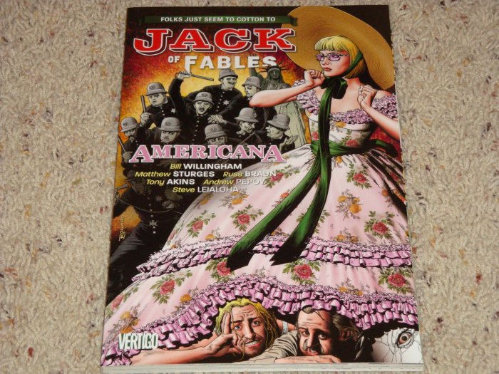 DC Vertigo Jack of Fables TPB Vol 4 Americana NM 2008