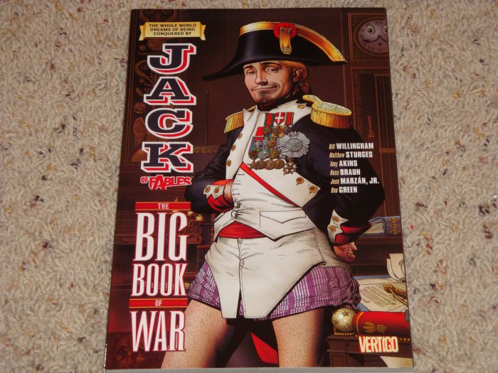 DC Vertigo Jack of Fables TPB Vol 6 The Big Book of War NM 2009