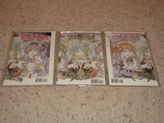 DC Vertigo Witchcraft 1-3 NM James Robinson 1994