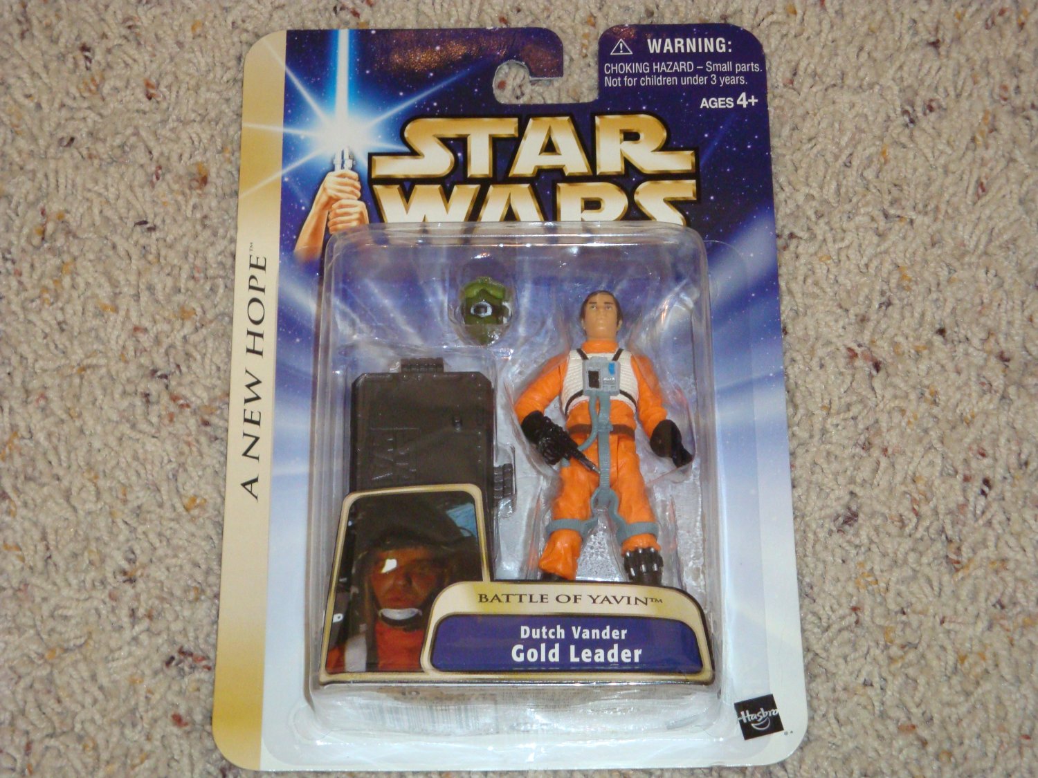 Star Wars A New Hope Dutch Vander Gold Leader 04/13 New in Package