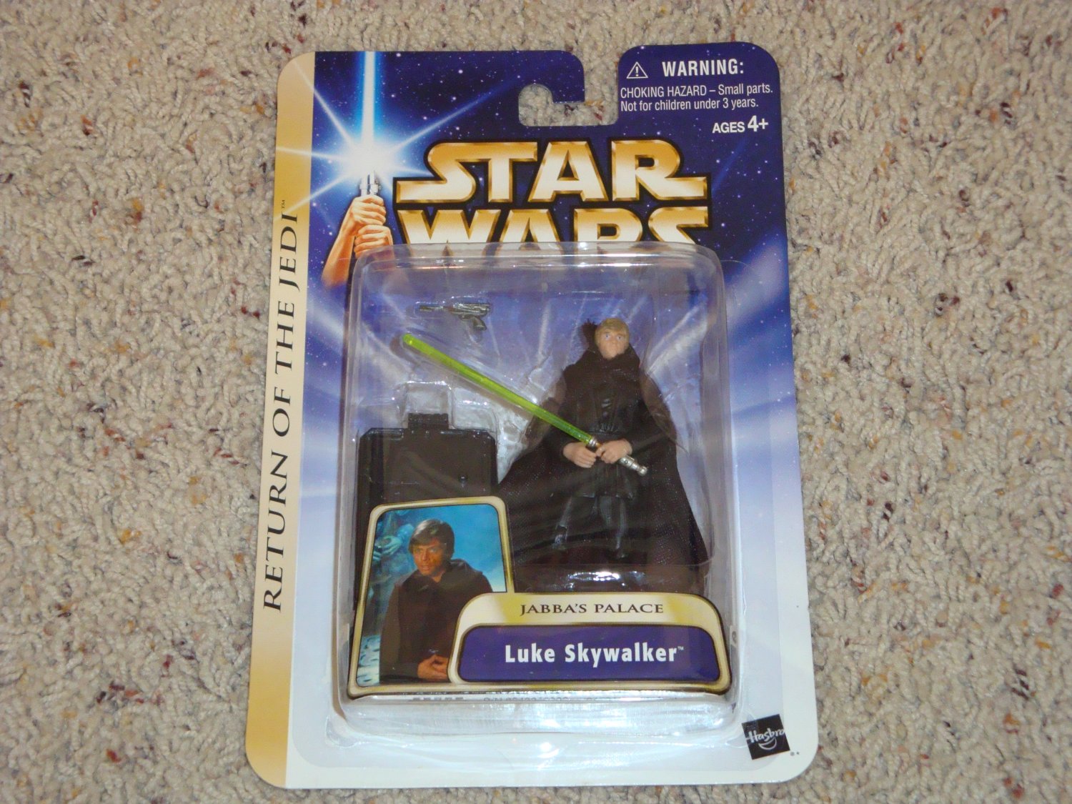 Star Wars Return of the Jedi Jabba's Palace Luke Skywalker 04/04 New in Package