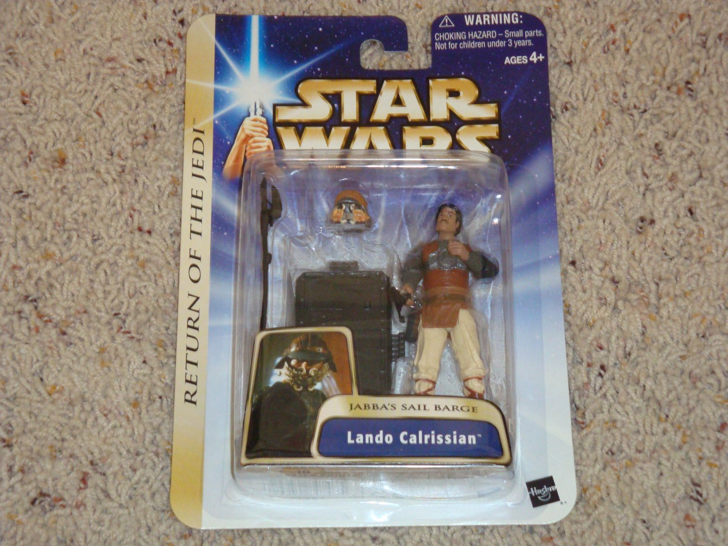Star Wars Return of the Jedi Lando Calrissian Jabba's Sail Barge 04/07 New in Package