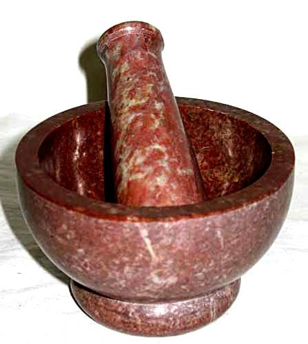 Stone Mortar And Pestle