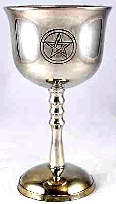 Pentagram Engraved Chalice