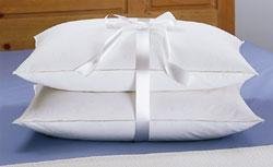 STD/QUEEN FEATHER GOOSE DOWN BED PILLOW SET 2 PILLOWS