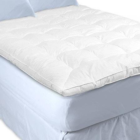QUEEN DOWN FEATHERBED FEATHER BED Featherbeds comforter