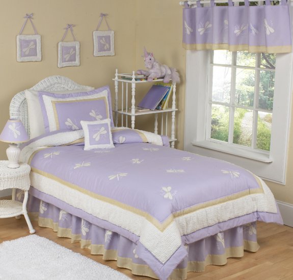 NEW DRAGONFLY 4p TWIN KIDS CHILDRENS BEDDING GIRLS SET