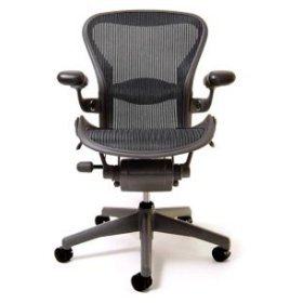 Herman Miller(R) Aeron(R) Chair Highly Adjustable