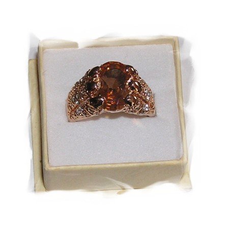 Champagne Topaz Ring