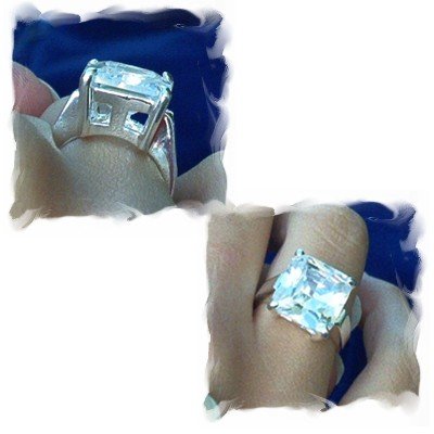 Bling Solitaire Ring
