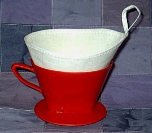 6 HEMP COFFEE FILTERS reusable made USA washable muslin