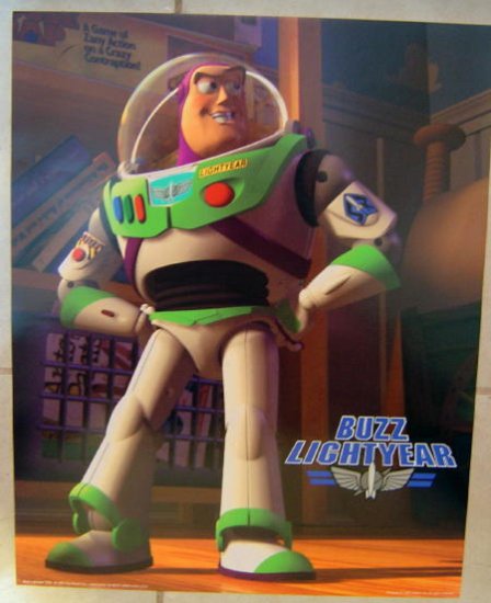 Buzz Lightyear Toy Story Poster